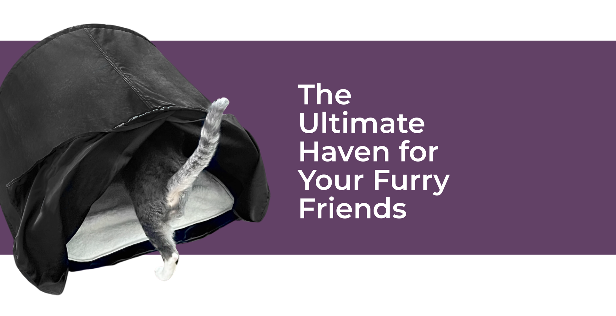 Cat enjoying their zDen Pets Cozy Den Bed Cat Cave